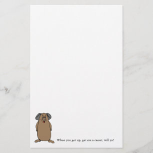 Guinea Pig Sayings Stationery