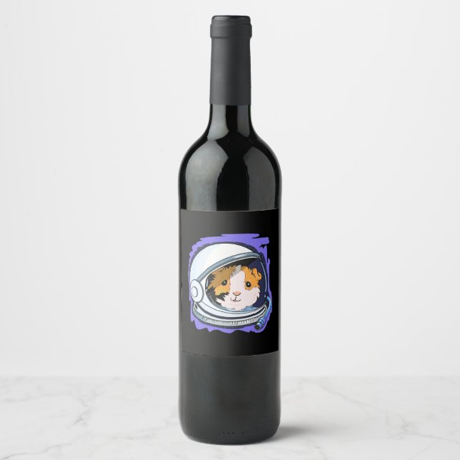 Guinea Pig Science Wine Label (Front)