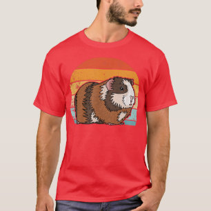 Guinea Pig Shirt, Guinea Pig Lover Tee, Retro Guin T-Shirt
