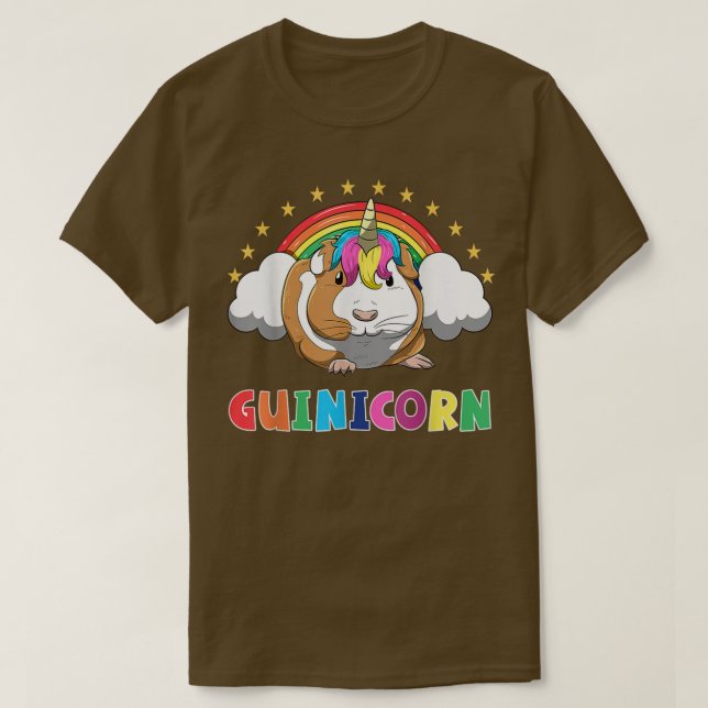 Guinea Pig Shirts For Girls Guinea Pig Unicorn Gui (Design Front)
