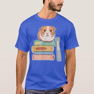 Guinea Pig Sitting On Top of A Stack of Books for