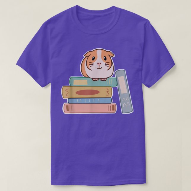 Guinea Pig Sitting On Top of A Stack of Books for  (Design Front)