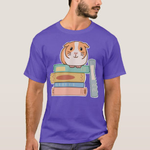 Guinea Pig Sitting On Top of A Stack of Books for