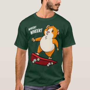 Guinea Pig Skateboarder (2) T-Shirt