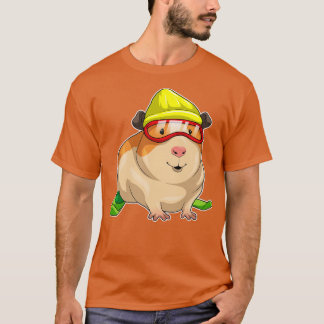Guinea pig Skier Ski T-Shirt