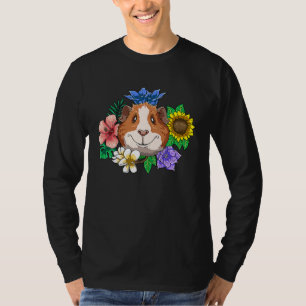 Guinea Pig Smile Flowers Laughter for a Guinea pig T-Shirt