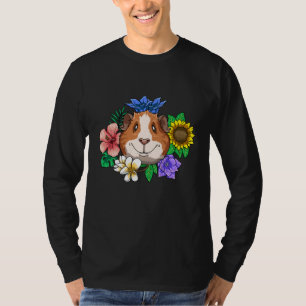 Guinea Pig Smile Flowers Laughter for a Guinea pig T-Shirt