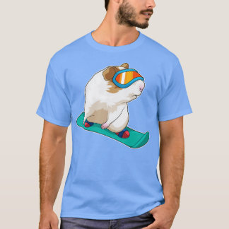 Guinea pig Snowboarder Snowboard T-Shirt