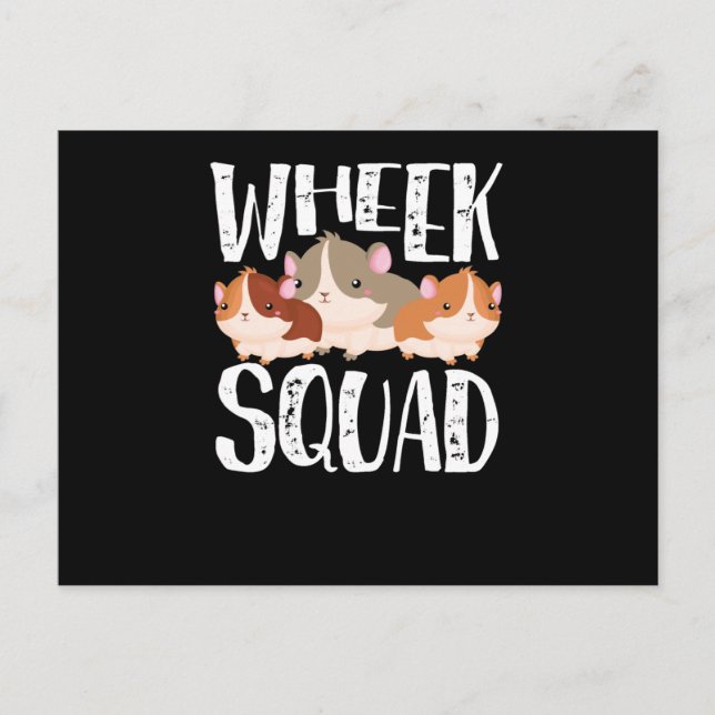 Guinea pig squad postcard (Front)