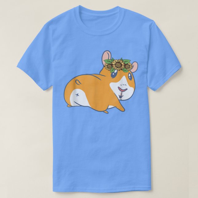 GUINEA PIG Sunflower  T-Shirt (Design Front)