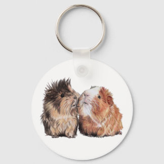 GUINEA PIG SWEET COUPLE KEY RING