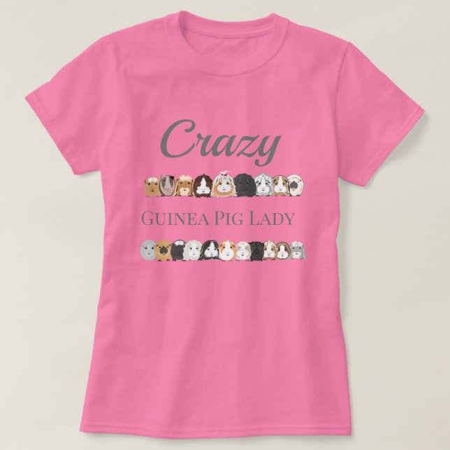 Guinea Pig T-Shirt (Design Front)