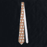 Guinea Pig Tie<br><div class="desc">Whimsical Brown Guinea Pig Tie</div>