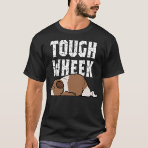 Guinea Pig Tough Wheek Cute Guinea Pig Pet Cavies T-Shirt