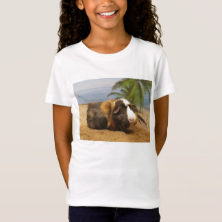 Guinea Pig Under Palm Tree Tee Shirt