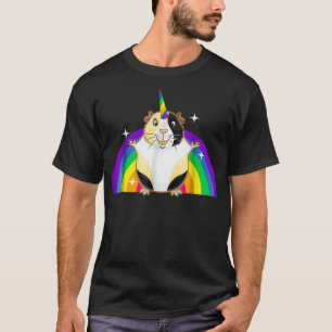 Guinea Pig Unicorn Rainbow T-Shirt