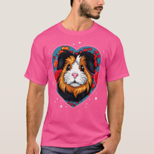 Guinea Pig Valentine Day T-Shirt