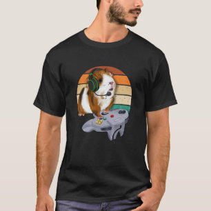 Guinea Pig Video Game Wildlife Animal Guinea Pig G T-Shirt