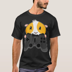 Guinea Pig Video Games Furry Potato Domestic Cavy T-Shirt