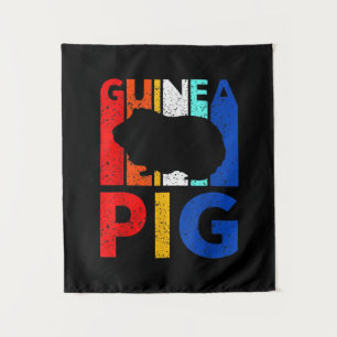 Guinea Pig - Vintage I Love My Guinea Pig Tapestry