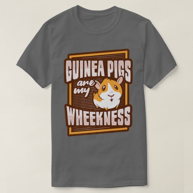 Guinea Pig Wheek Design for a Guinea Pig Lover Pre T-Shirt (Design Front)