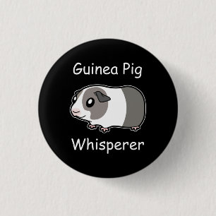 Guinea Pig Whisperer 3 Cm Round Badge