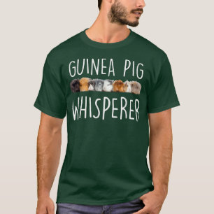 Guinea Pig Whisperer Funny Guinea Pig Diversity  T-Shirt
