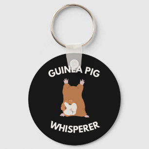 Guinea Pig Whisperer Key Ring