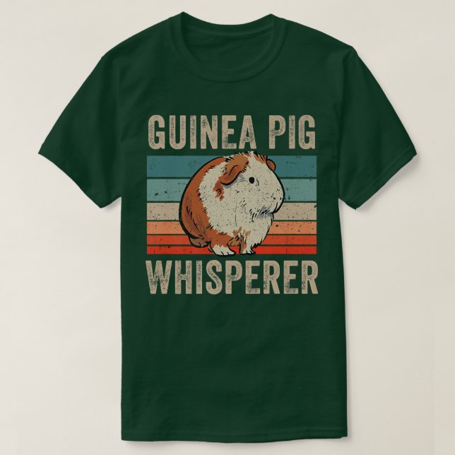 Guinea Pig Whisperer Lover Cute Pet Animal Premium T-Shirt (Design Front)