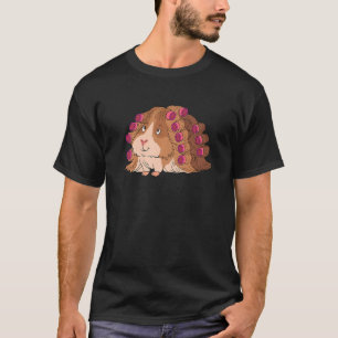 Guinea Pig with Curls Perm Long Hair Guinea Pig T-Shirt