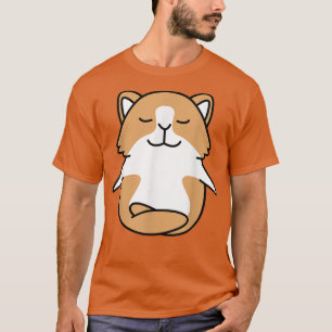 Guinea Pig Yoga Funny Furry Pet Zen Meditate Rela T-Shirt