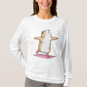 Guinea pig Yoga Meditation Fitness T-Shirt