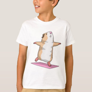 Guinea pig Yoga Meditation Fitness T-Shirt