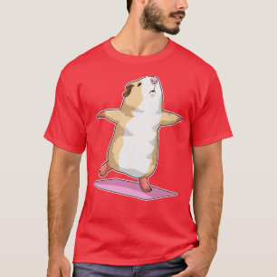 Guinea pig Yoga Meditation Fitness T-Shirt