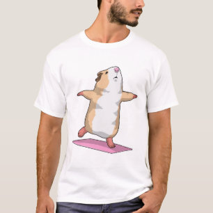 Guinea pig Yoga Meditation Fitness T-Shirt