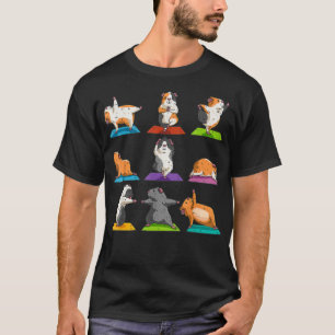 Guinea Pig Yoga Position Workout Gift T-Shirt