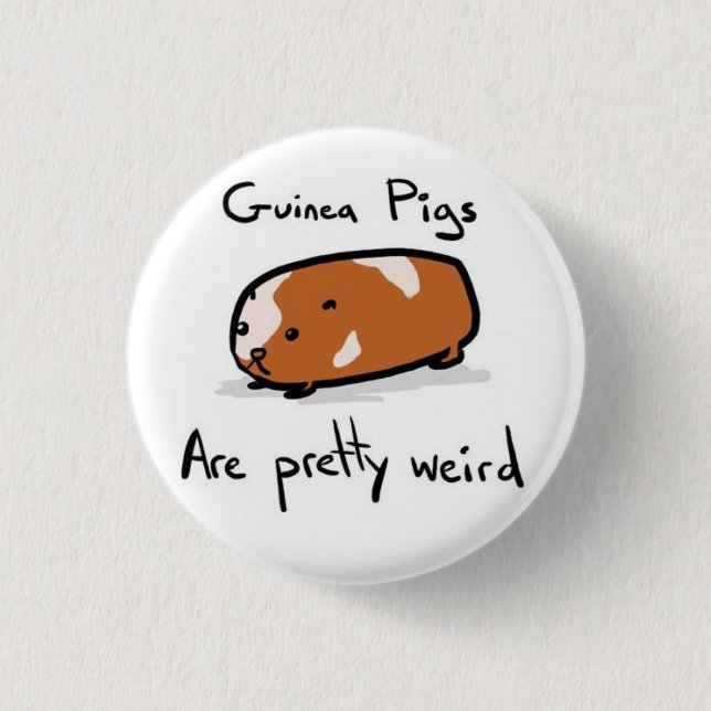Guinea Pigs 3 Cm Round Badge (Front)