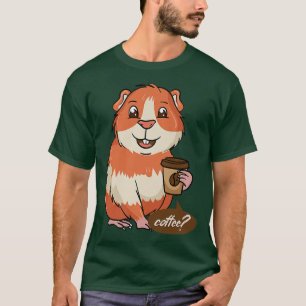 Guinea Pigs And Coffee Tired Monday Office Premium T-Shirt