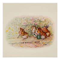 Guinea Pigs and Garden Tools