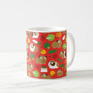 Guinea Pigs And Their Treats Coffee Mug
