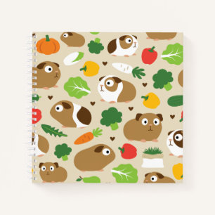 Guinea Pigs And Their Treats Notebook