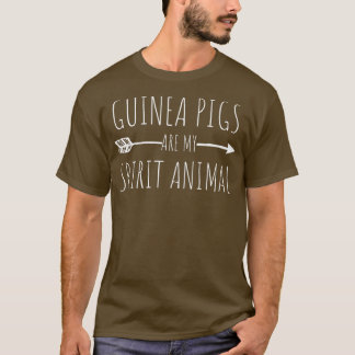 Guinea Pigs are my Spirit Animal T Gift for Men & T-Shirt