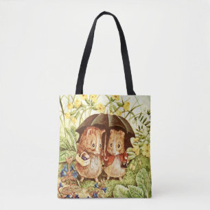 Guinea Pigs Go Shopping by Beatrix Potter Tote Bag