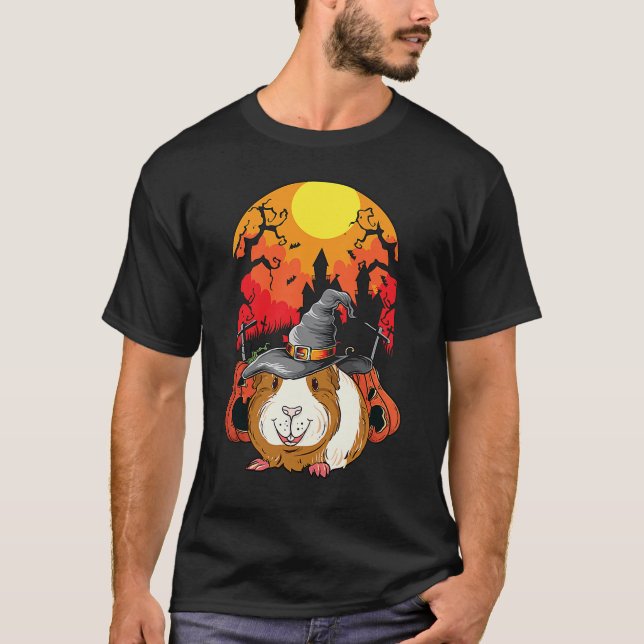 Guinea Pigs Halloween T-Shirt (Front)