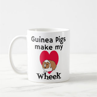 Guinea Pigs Make My Heart Wheek Mug