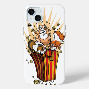Guinea Pigs Popcorn iPhone 15 Mini Case