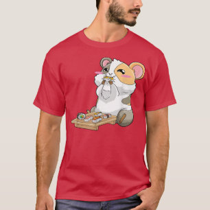 Guinea Pigs Sushi Japanese Anime Kawaii Cute Gift T-Shirt