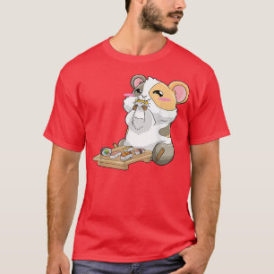 Guinea Pigs Sushi Japanese Anime Kawaii Cute Gift  T-Shirt