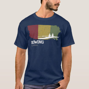 Guinea Rowing Team Rower Oarsmen Rowing T-Shirt