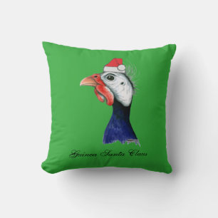 Guinea Santa Claus Cushion